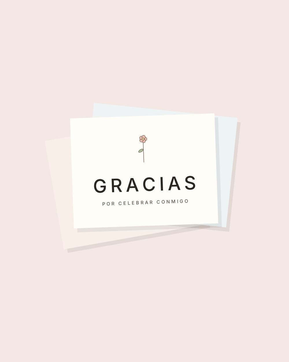 Tarjetas de agradecimiento
