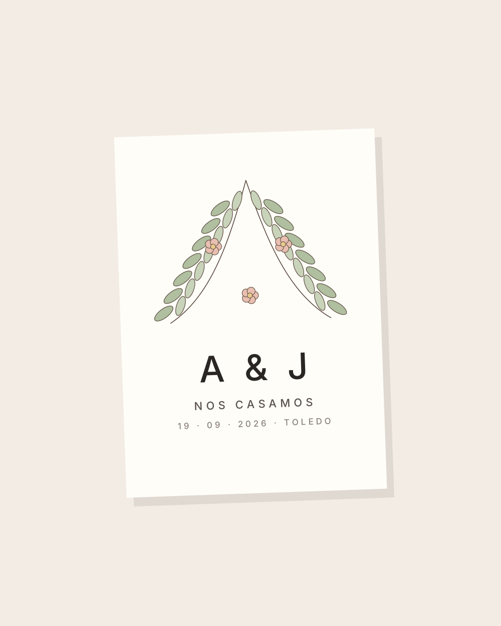Papelería de boda